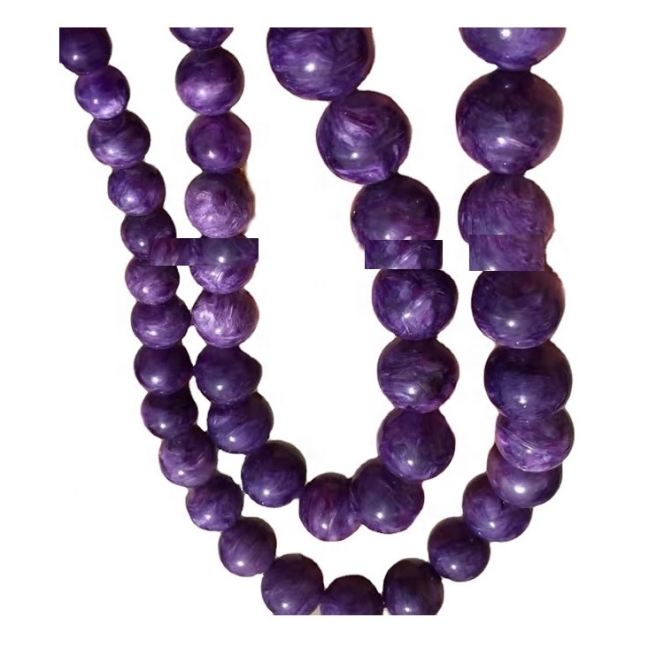 Charoite Gemstone Necklace 38