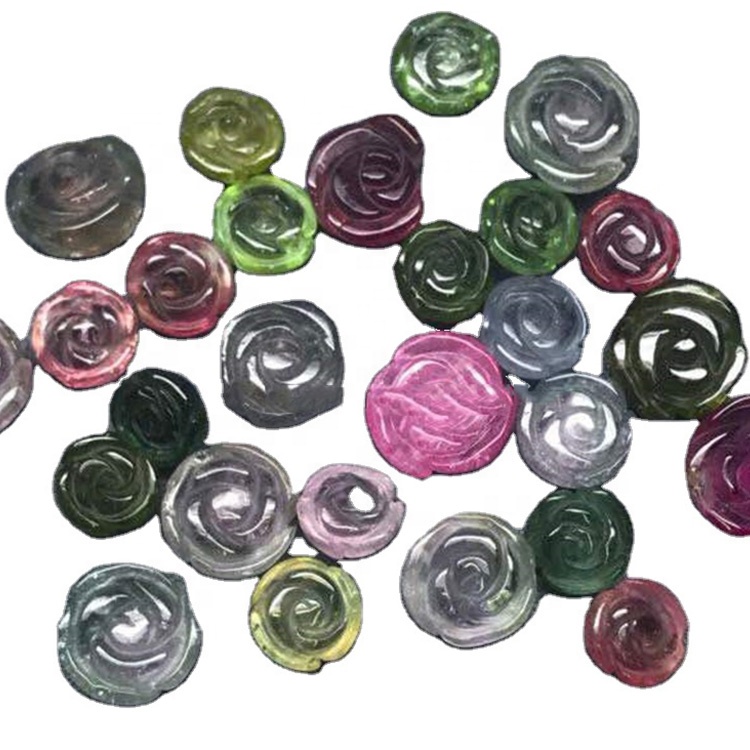 ජුවලරි පබළු / මරකතගේ ස්වාභාවික වර්ණය සෑදීම සඳහා ටුවීට්මාලීන් රූගල් කැටයම් කළ මල් / සතුන් / පබළු සහ කබොචරන් 42