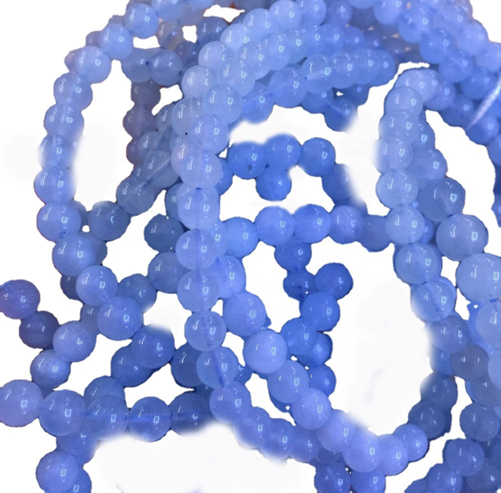 Bola de aguamarina láctea natural Aquamarine Bola suelta Hacer al por mayor 39