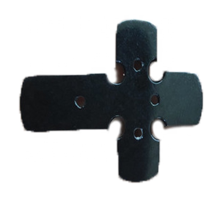 Handmade Cross snijde swarte onyx kralen om hingend sieraden te meitsjen 13