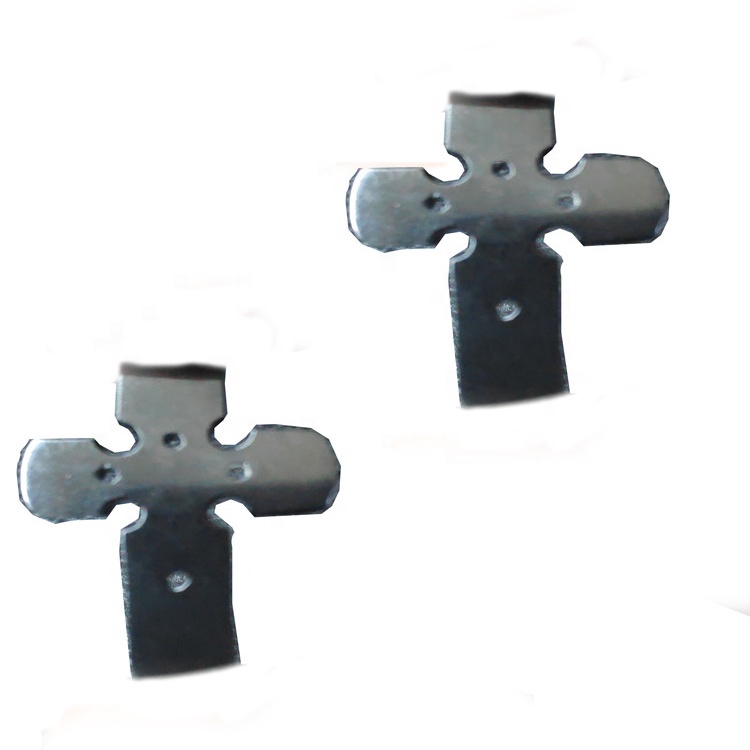 Handmade Cross snijde swarte onyx kralen om hingend sieraden te meitsjen 15