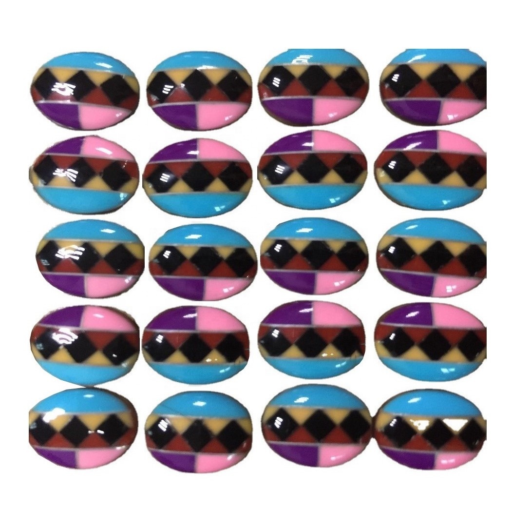 gioielli all'ingrosso di cabochons di mosaicu di pietre preziose standard 37