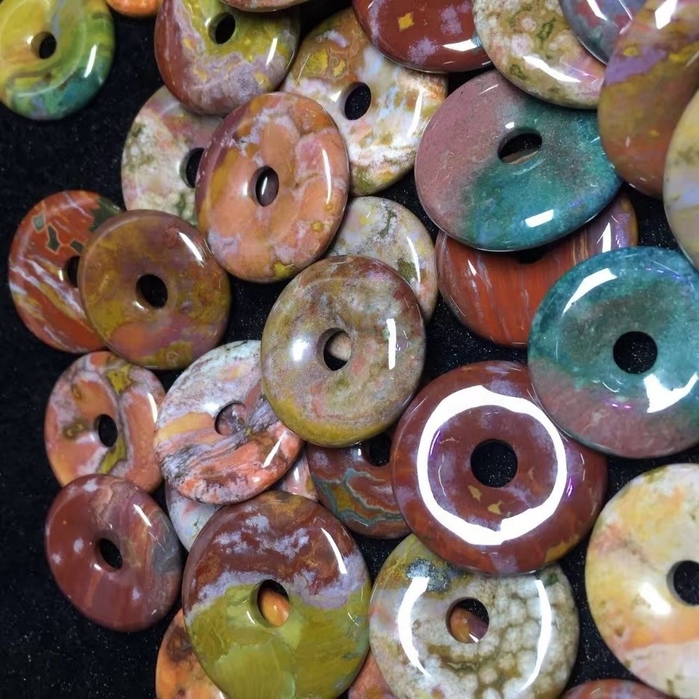 ടോപ്പ് സെയിൽസ് അഗേറ്റ് ഓഷ്യൻ ജാസ്പർ പീസ് ബക്കിൾ ആഭരണങ്ങൾ / സ്വാഗതം ക്ലയൻറ് വലുപ്പവും ആകൃതിയും 39