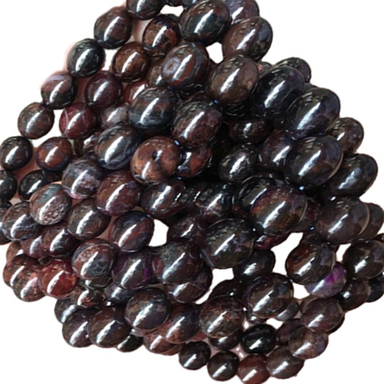 Gelang Bunder Bunder Gelang Kustomisasi Ireng Bunder Barang Perhiasan Ireng Gunai Agate 15