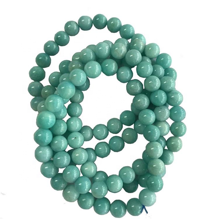 Natural Russian Amazonite Brancatura sfaccettata sfaccettata Energia Gemstone Gemstone Branelli allentati Dei monili FAI DA TE Monili Design per Bracciale Qualità 2MM 3mm 13
