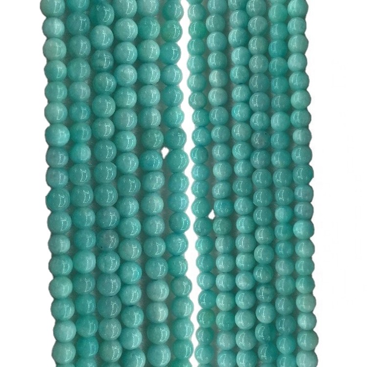 Amazonita piedras preciosas cuentas redondas semi piedras piedras preciosas de piedras preciosas rondas redondas 38