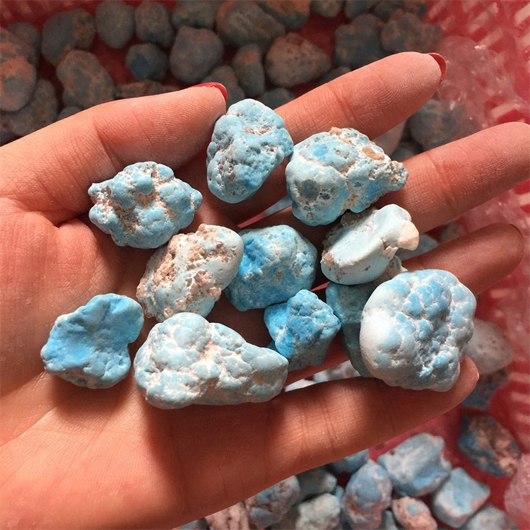 Top kwaliteit bule slaap skoonheid turkoois ruwe materia 17