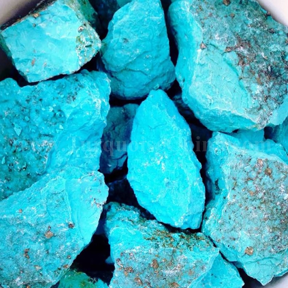 Turquooise Genuine Natuurlik Materiaal Ruwe edelsteen Multi Turquoise 9