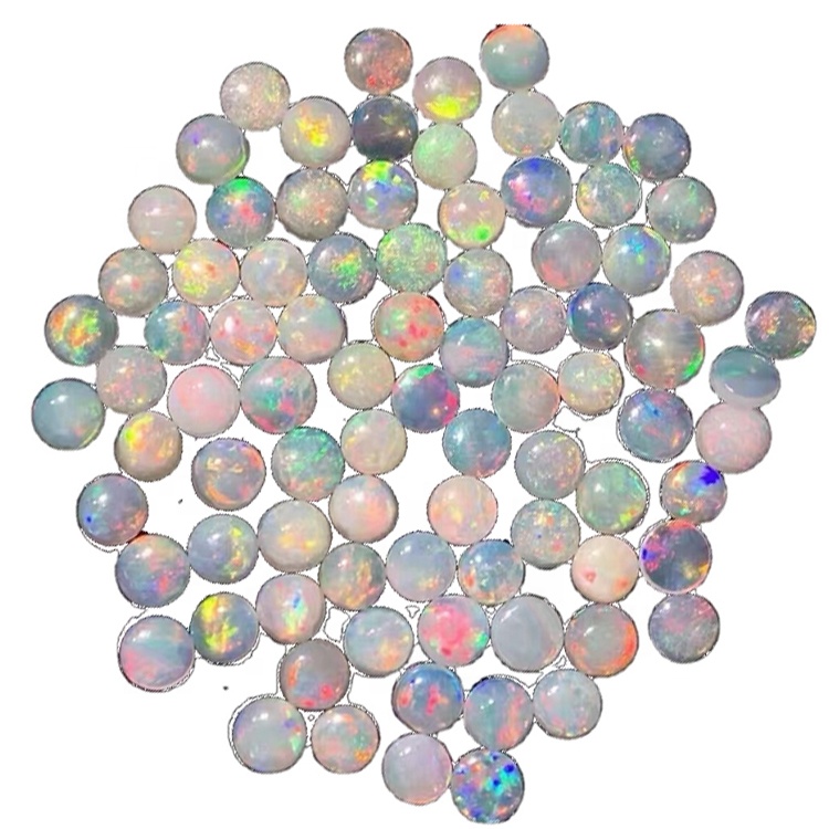 Natural Ethiopian Welo Fire Opal Oval Cabochon sieraden 37