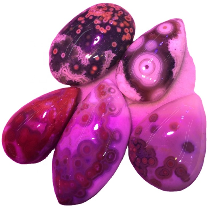 Ocean Jasper Cabochon овален облик Океан Jasper Gemstone Cabochon Jasper 37