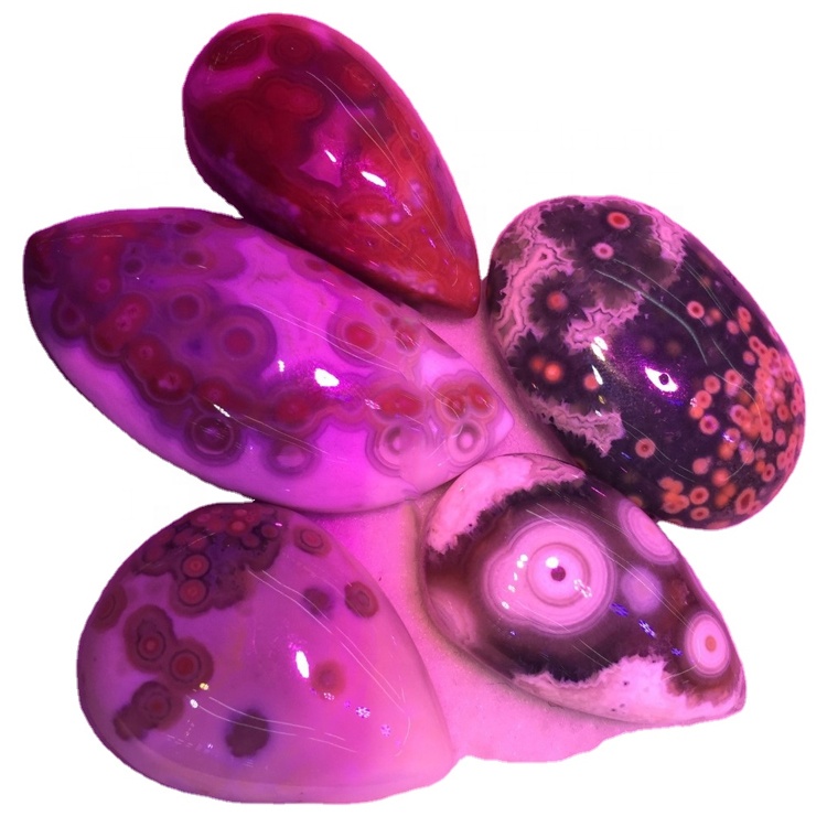 Ocean Jasper Cabochon овален облик Океан Jasper Gemstone Cabochon Jasper 39