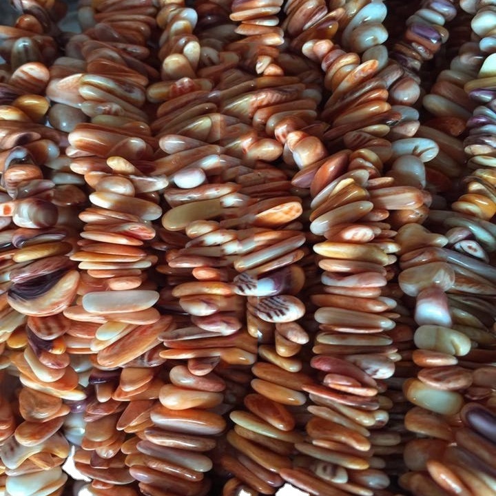 Venta Shell Beads Strings Piedras 1 cadena de cuentas de cáscara mixta en forma irregular 15