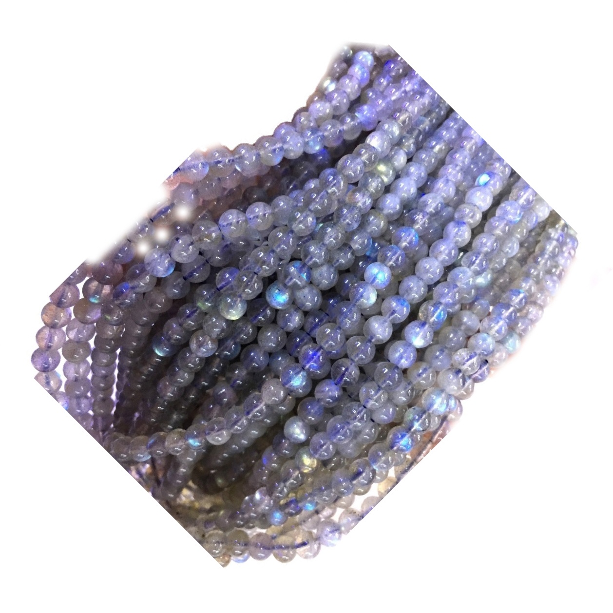 4mm 6 mm 8 mm 10 mm 12 mm Piedra preciosa natural Labradorita suelta Bead 13