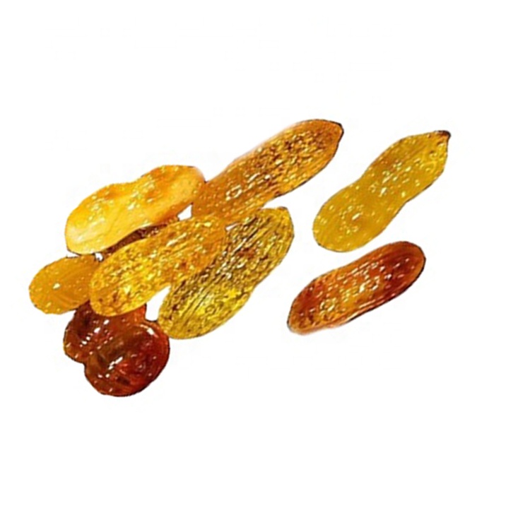 Hot-Sale Alami Amber Beeswax Buatan Tangan Ukiran Kacang Bentuk Longgar Beads Jewelry 15