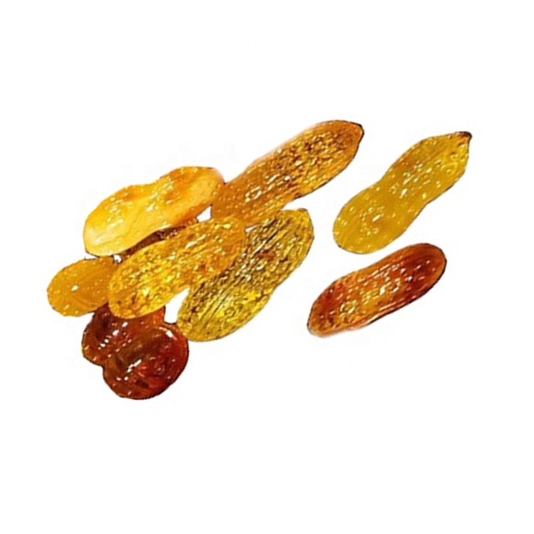 Hot-Sale Alami Amber Beeswax Buatan Tangan Ukiran Kacang Bentuk Longgar Beads Jewelry 13