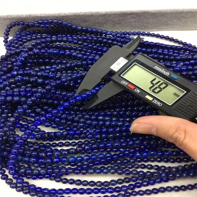 Cabochon Gemstone Nádúrtha 5mm Coirníní Rice Semiprecious Lapis Lapis Lapis 13