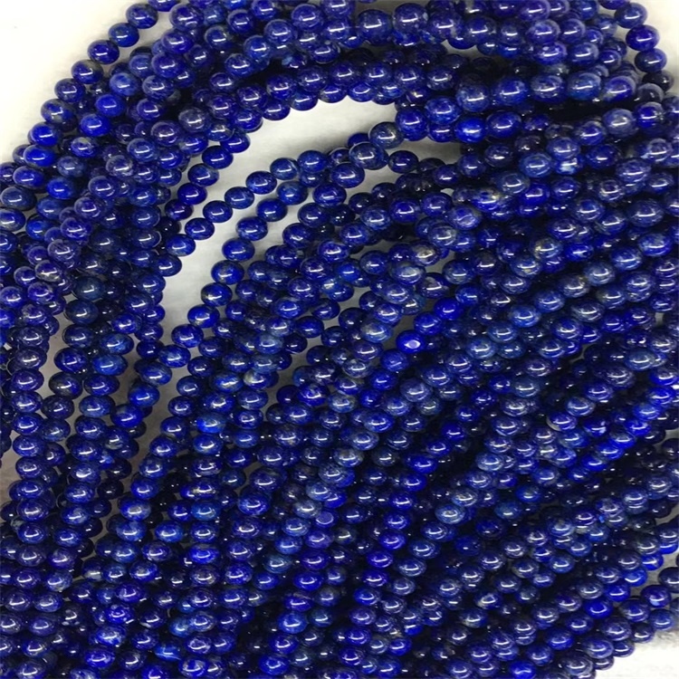 Cabochon Gemstone Nádúrtha 5mm Coirníní Rice Semiprecious Lapis Lapis Lapis 15