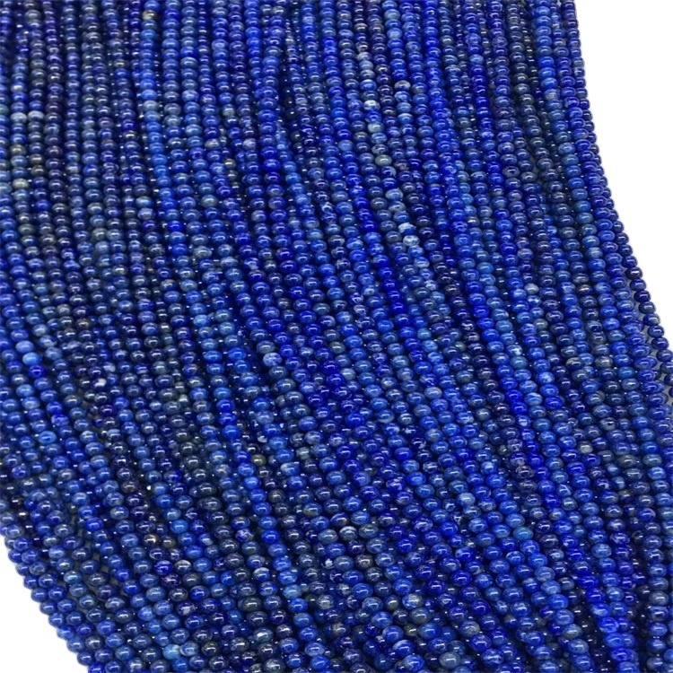 Semi Lapis Lazuli Twist Beads Beads Cabochon Inlay сақинасы үшін жарымға жарайды 13