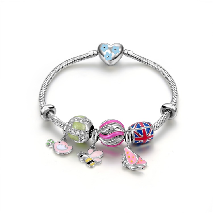 Moda 925 Srebrna bransoletka 13