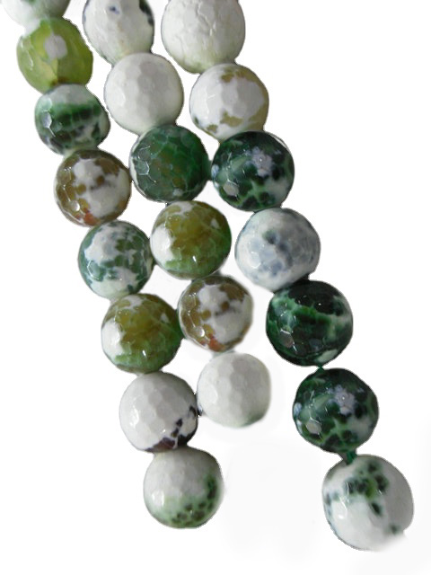 coirníní gemstone agate glas éadan mórdhíola 8mm 37