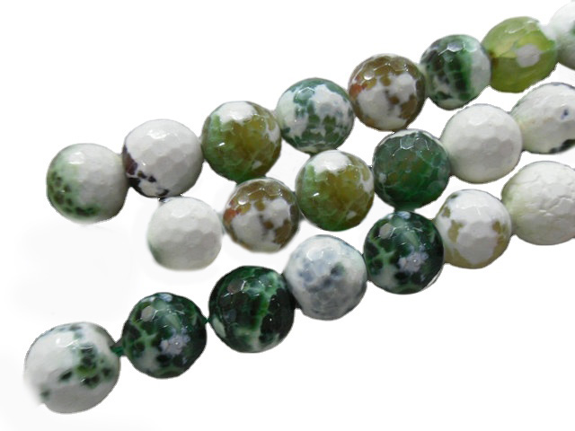 coirníní gemstone agate glas éadan mórdhíola 8mm 39