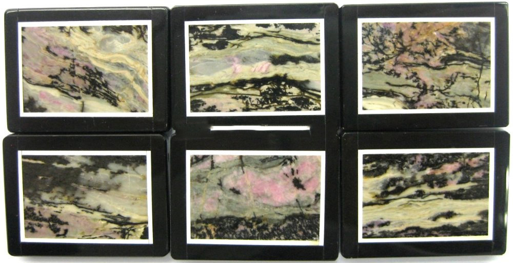 Glänsande eld bild Jasper, bild Jasper Intersia hänge 13