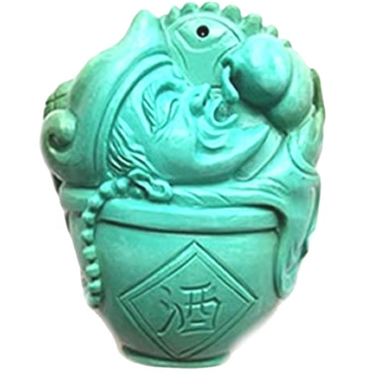 10 ايم ايم کان 30 ايم ايم قدرتي فيروز فيروز فيروز فيروز فيروز لوز جي وڏي پراڻي چيني ڪارا فيروز موزون 17