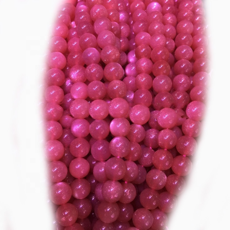 Natural stone beads 4mm 5mm 6mm 8mm 10mm 12mm smooth round sunstone gemstone 39