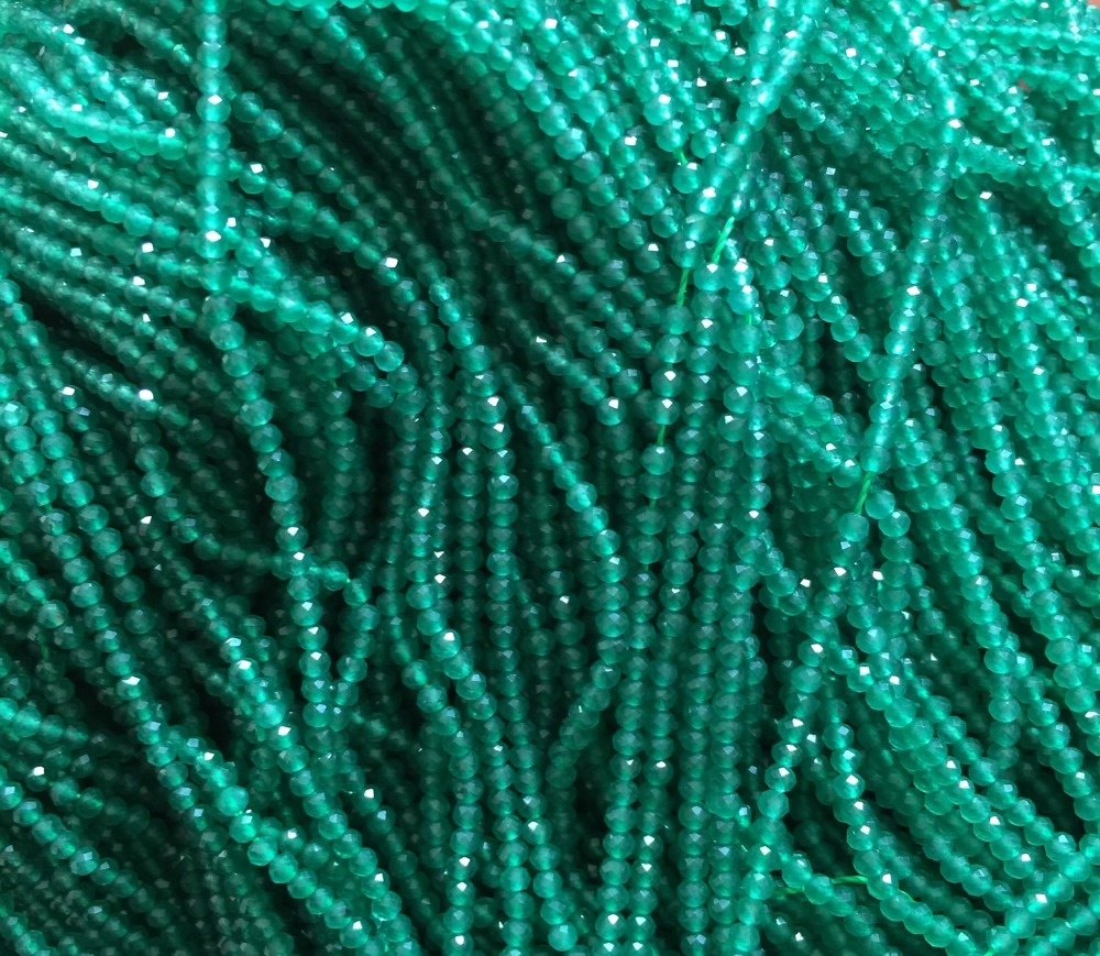 2 ಮಿಮೀ 20 ಎಂಎಂ ನೈಸರ್ಗಿಕ ರೌಂಡ್ಲೆಸ್ ಲೂಸ್ ಜೆಮ್ಸ್ಟೋಟ್ ಮಣಿಗಳು 36