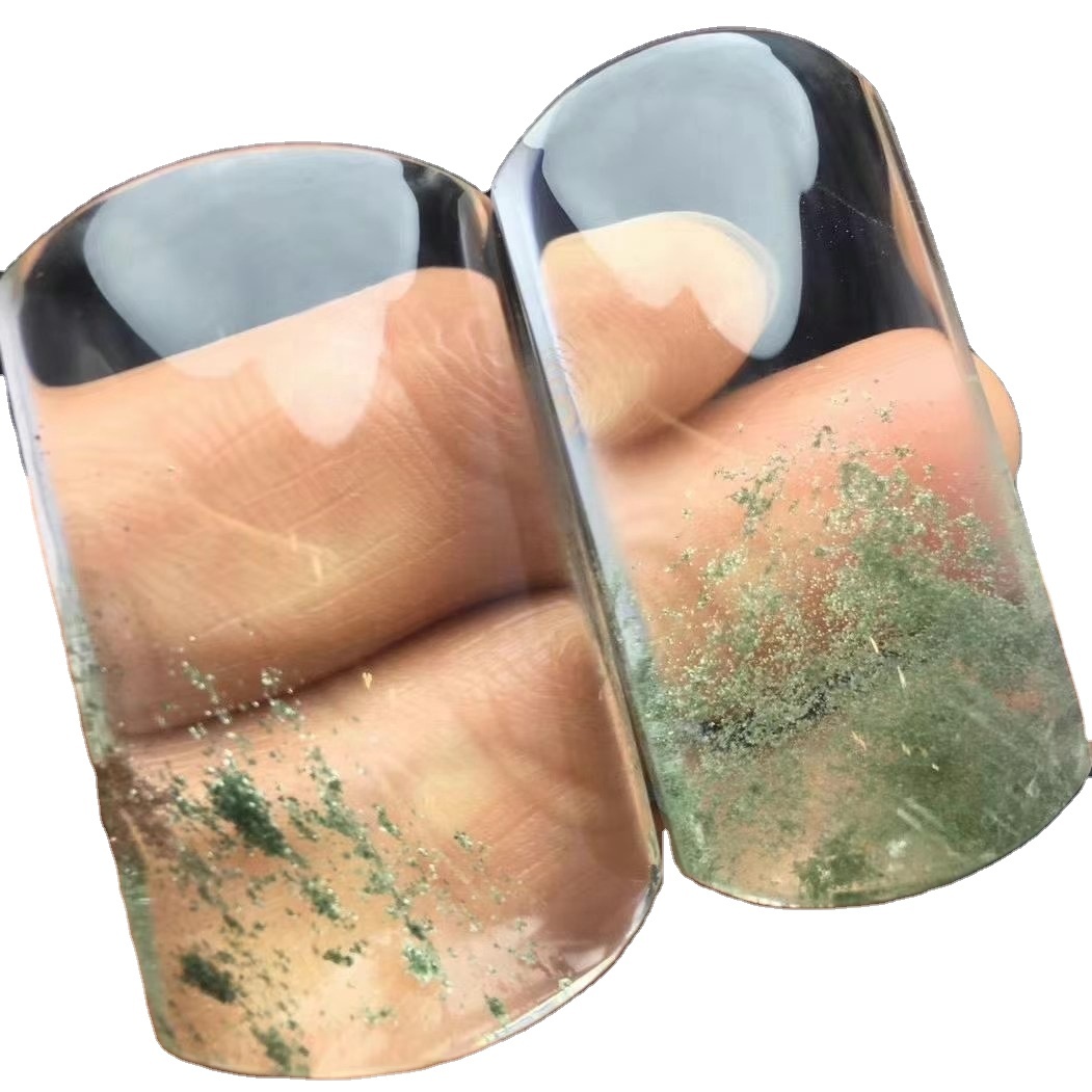 100% na halitta datti na dutse mai launin kore na cabban ma'adini na ma'adini 37