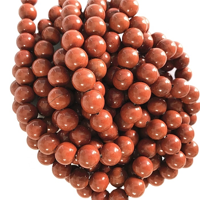 Natuerlike reade edelstien rûn losse kralen 6mm 8mm 10mm 12mm 12 mm 16 strand 13