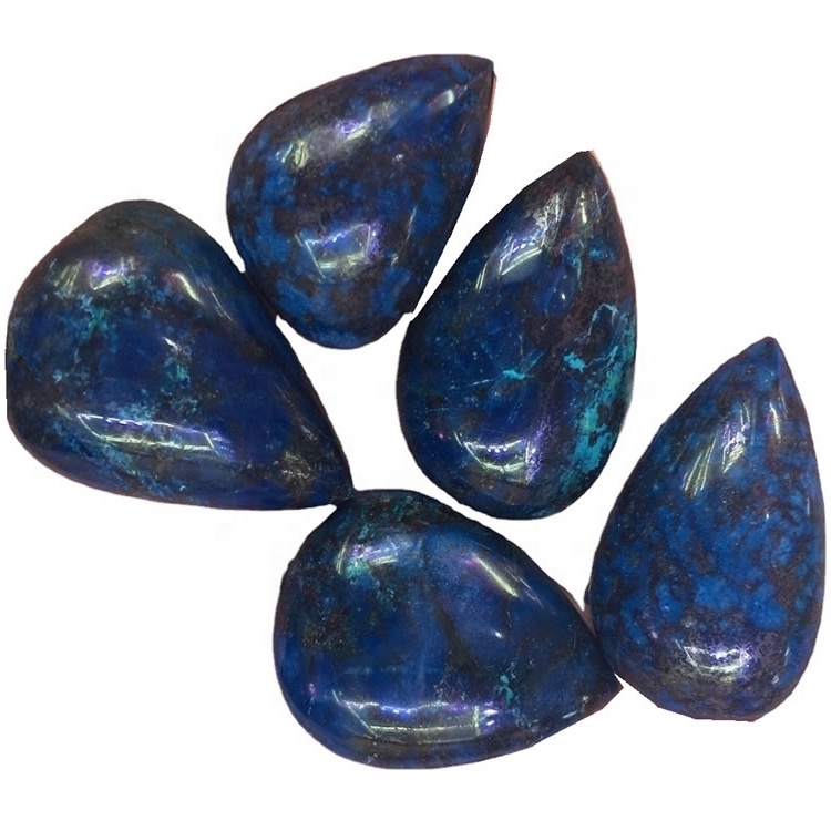 Talagsa ra! Ang kalidad nga Chrysocolla Gemstone kahibulongan! Natural nga chrysocolla cabochon handcraft semi bililhon nga bato nga hinlo alang sa alahas 37