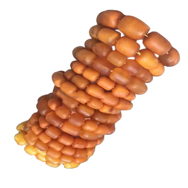 Vecchio materiale ambrato ruvido per tagliare le diverse dimensioni e forma braccialetti 15