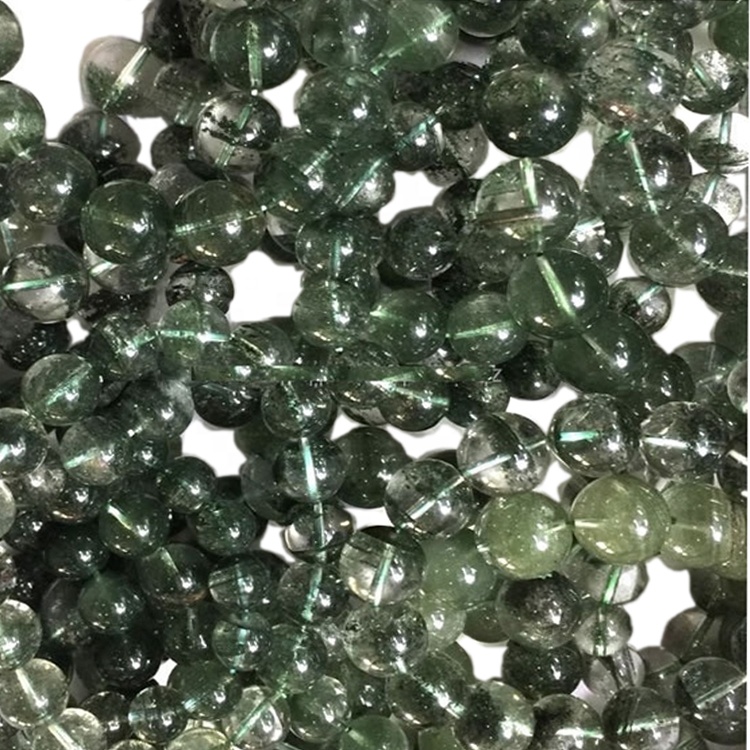 ಹಸಿರು ಫ್ಯಾಂಟಮ್ ಮಣಿಗಳು ಮತ್ತು ಕ್ಯಾಬೊಚನ್ ಸಗಟು ಮಾರಾಟ ಮಾಡಿ 13