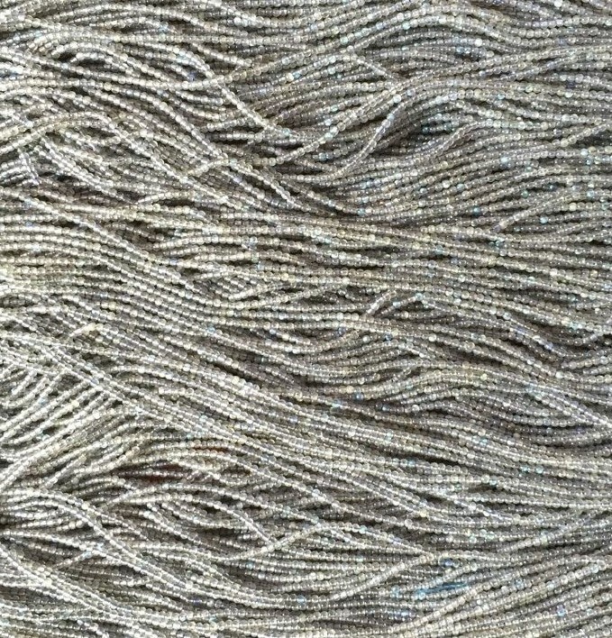 ನೈಸರ್ಗಿಕ Labradorite ರೌಂಡ್ ಮಣಿಗಳು DIY ಆಭರಣ ತಯಾರಿಕೆಯಲ್ಲಿ ಜೆಮ್ಸ್ಟೋನ್ ಸಡಿಲ ಮಣಿಗಳು ಹೀಲಿಂಗ್ 36