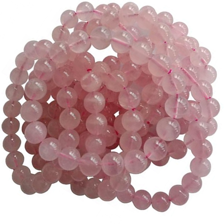 Grosir Kelas 7a Rose Quartz Gelang Alam Gelang Gelang Gelang Bracelet Bracelet 15