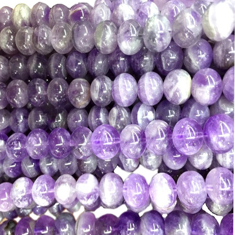 ಪರ್ಪಲ್ ಅಮೆಥಿಸ್ಟ್ ಬ್ರೇಸ್ಲೆಟ್ ಜೆಮ್ಸ್ಟೋನ್ 8mm ಮಣಿಗಳು ಸ್ಥಿತಿಸ್ಥಾಪಕ ಕಂಕಣ ಪರ್ಪಲ್ ಜೆಮ್ಸ್ಟೋನ್ ಬ್ರೇಸ್ಲೆಟ್ ಮ್ಯಾನ್ / ವುಮನ್ / ಮಣಿಗಳಿಂದ ಆಭರಣ / ಉಡುಗೊರೆ 36