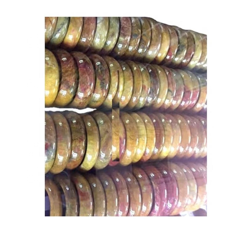 Coral Jade Gemstone Agate Bangles Make Veľkoobchod Cherry Blossom Agate Náramok Prírodný drahokam Dámske darčeky 37