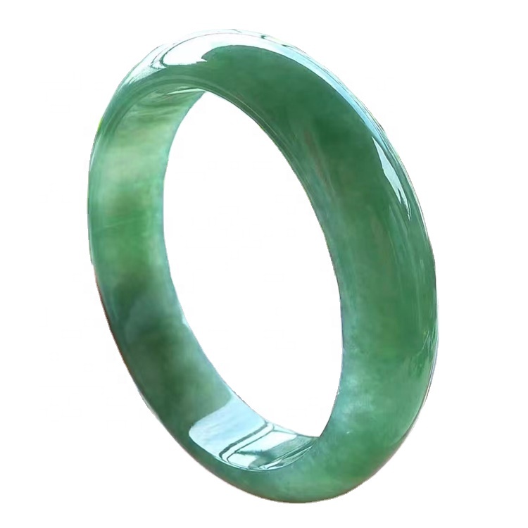 Emerald bangili bei ya mawe ya thamani hufanya jumla ya moja ya moja ya Jadeite jade gems bangle halisi gorgeous mviringo mviringo bangili 37