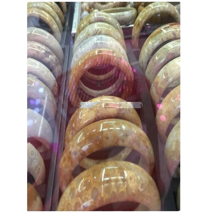 5000pcs Natural Really Chrysanthemum Pedra Bangle e Pulseira para a venda Natural Chrysanthemum Bangle Bangle Bangle Gemstone 39