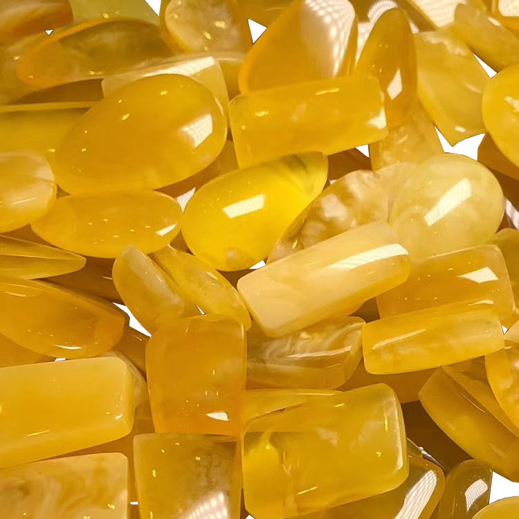 ਕੁਦਰਤੀ ਪੀਲੀ ਰਿੰਗ ਐਂਬਰ ਕੈਬੌਚਸ ਮਹਿਲਾ ਪੁਰਸ਼ਾਂ ਲਈ ਸਭ ਤੋਂ ਚੰਗੇ ਦੋਸਤ ਲਈ ਰਿੰਗ ਕਰਦੇ ਹਨ 21