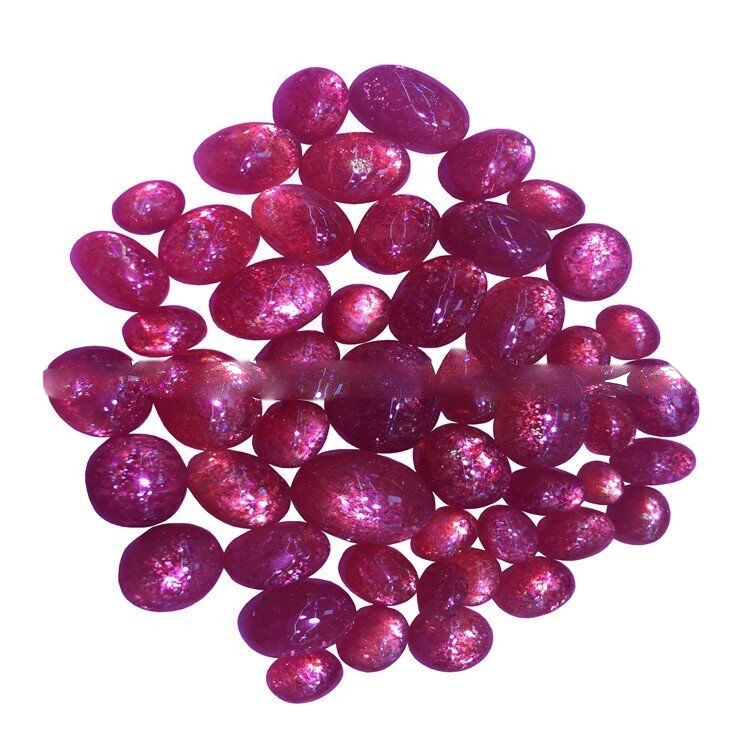 Red Sunstone Mixture Cabochon Wholesale For Jewelry 19