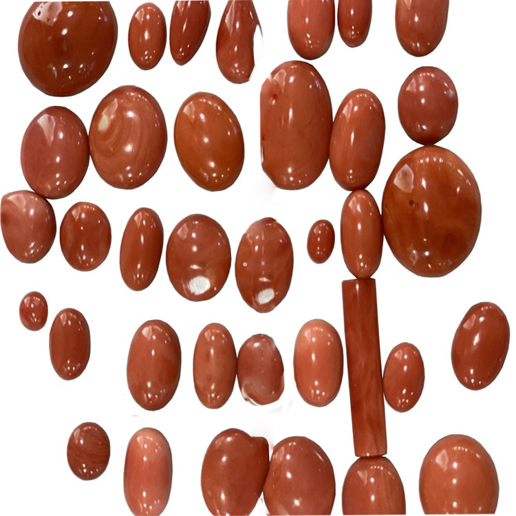 Dream Coral Coral Cabocon Oval zagaye pear siffar G9stone 21