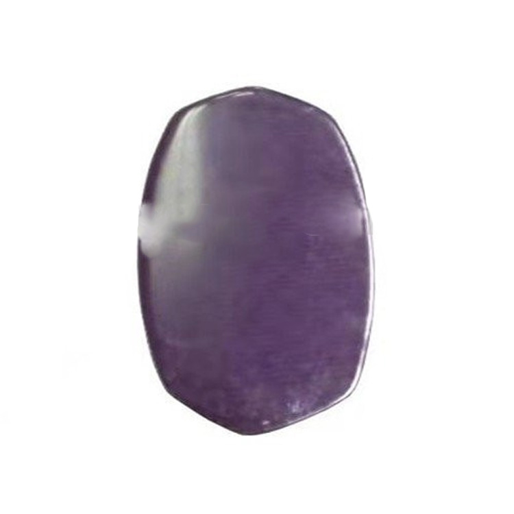 ਪੈਂਡੈਂਟ ਡਾਂਗਲਰ ਗਹਿਣਿਆਂ ਨੂੰ ਬਣਾਉਣ ਲਈ ਜਾਮਨੀ ਫਲੋਰਾਈਟ ਓਵਲ ਸ਼ਕਲ ਕੈਬੋਨ 7