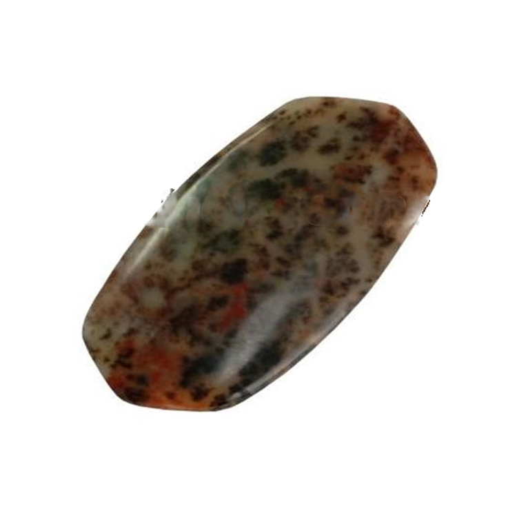 ਗੋਸਟ ਫੈਂਟਮ ਕੁਆਰਟਜ਼ ਓਵਲ ਕੈਬੋਨ ਨੂੰ ਨਿਰਵਿਘਨ ਰਤਸਟੋਨ ਪਾਲਿਸ਼ ਪਾਲਦਾ ਹੈ 19