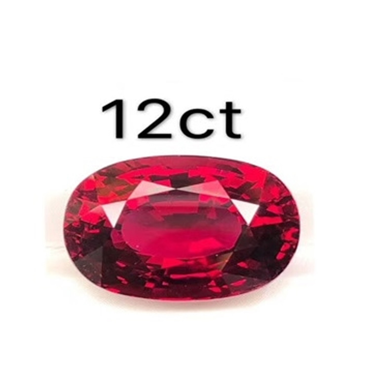 100% Touchaline Coch Naturiol Caboochon Amgaeedig am Jewelry 20