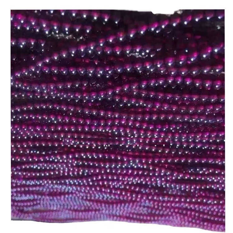 Зергер буюмдары үчүн тегерек гранат мончоктору 18