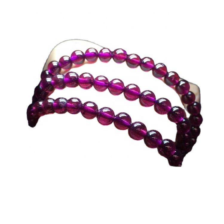 Prirodna boja Tourmaline Hair Temstones Liječenje Crystal Stretch Stretch Tourmalin Crystal Beaded narukvice 8