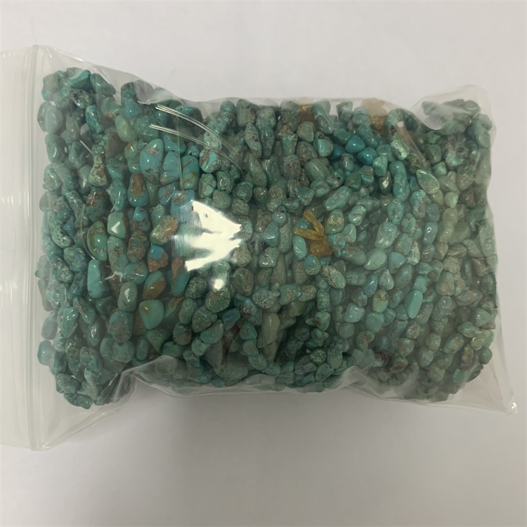 Valódi türkiz nugget gemstone laza gyöngy 16 17