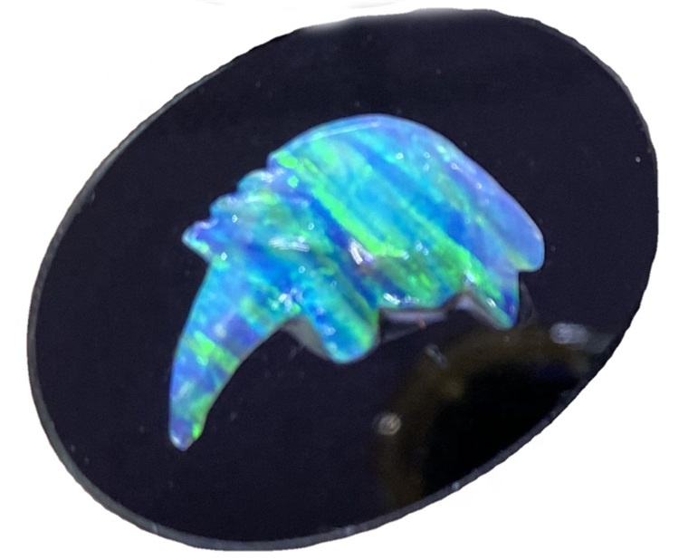 Corb Cabochon Mărgele de coajă de abalone Pasăre zburătoare Încântător coajă netedă de Paua 30